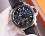 Panerai 316L Steel Automatic Movement 48*13MM Black Strap Watch